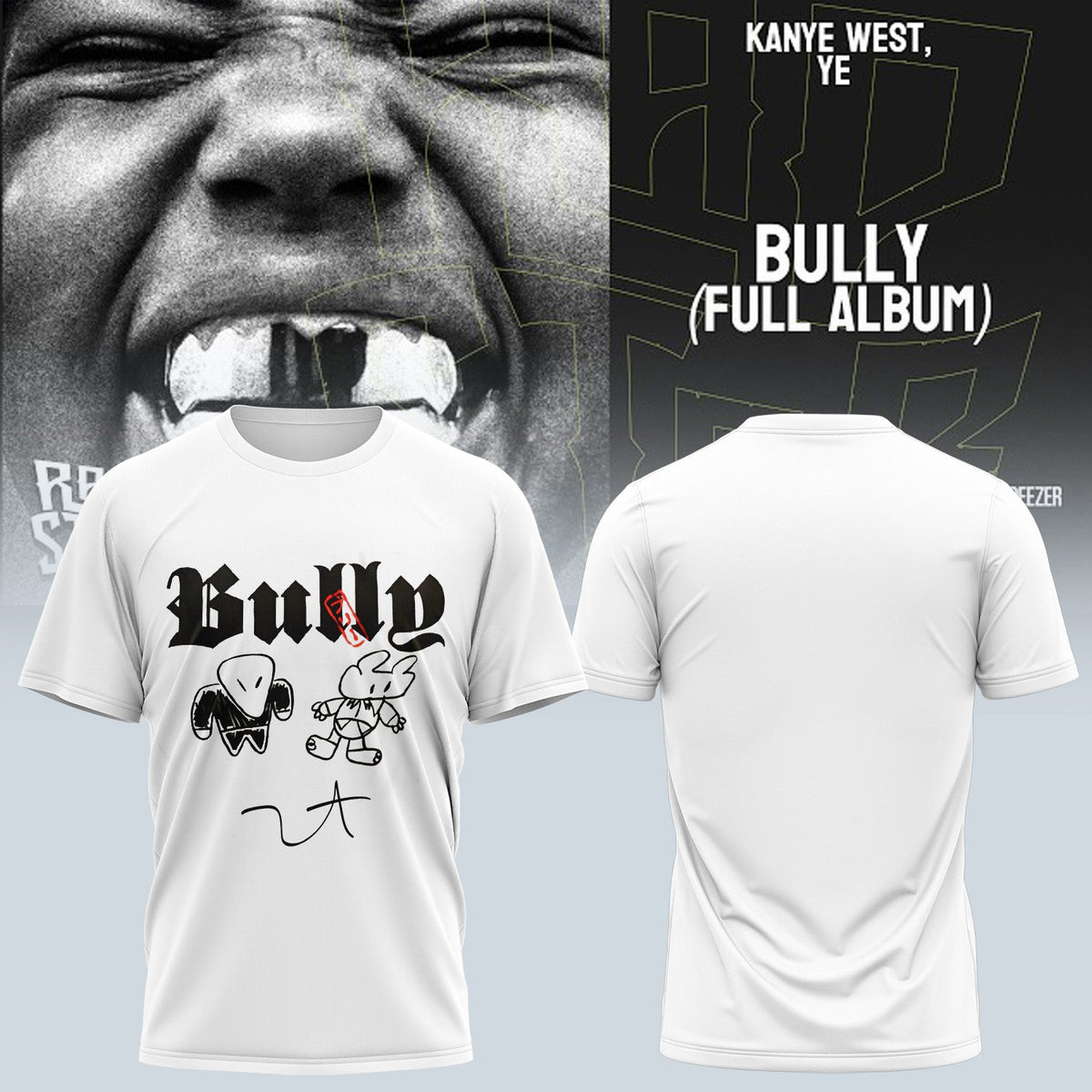 Ye 2026 tour TShirt