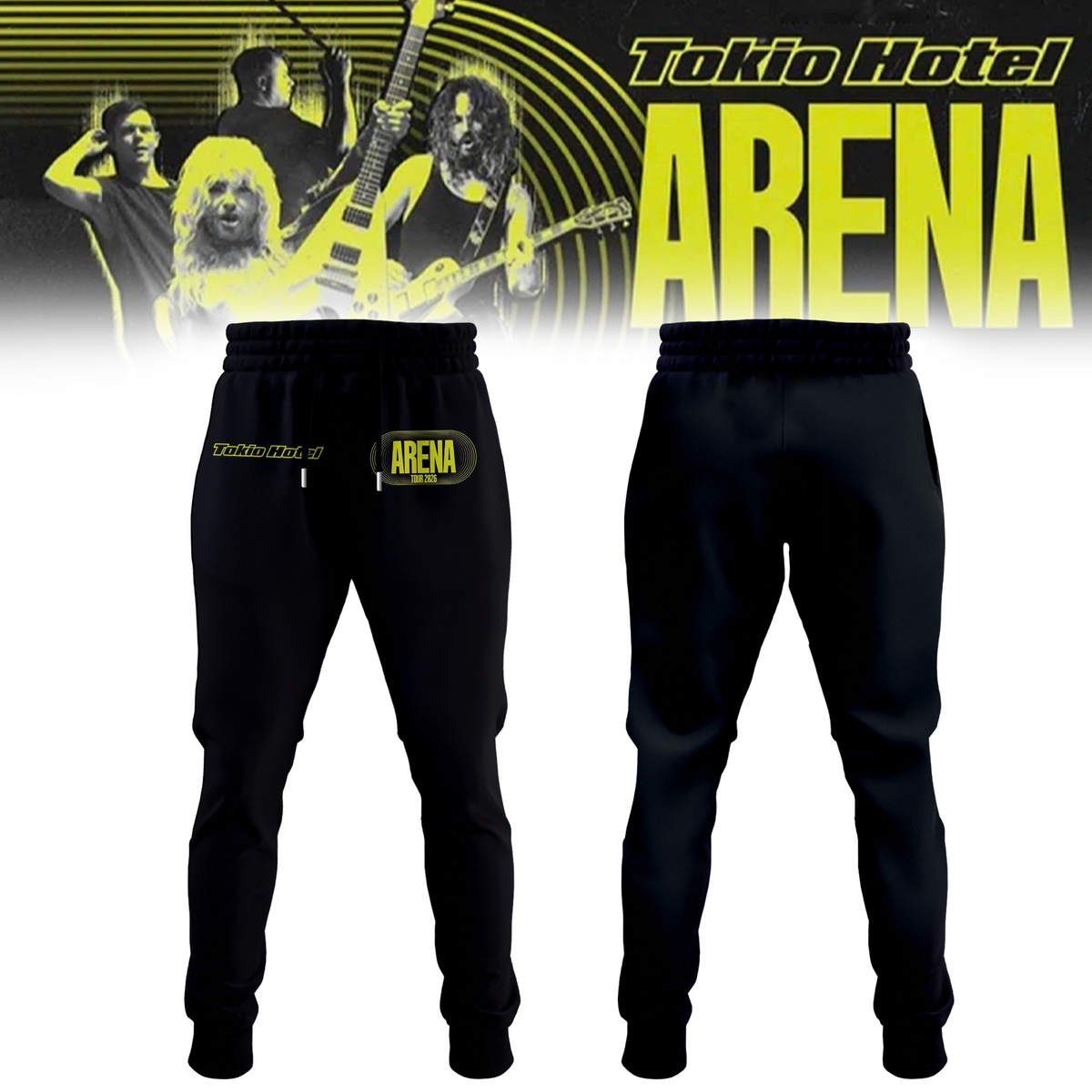 ,,.Tokio Hotel ”ARENA TOUR 2026” Limited Edition Signature – Jersey
