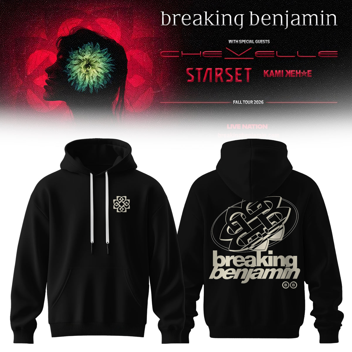 BREAKIN' B American Tour 2026 Premium 3D All-Over Print Hoodie V3