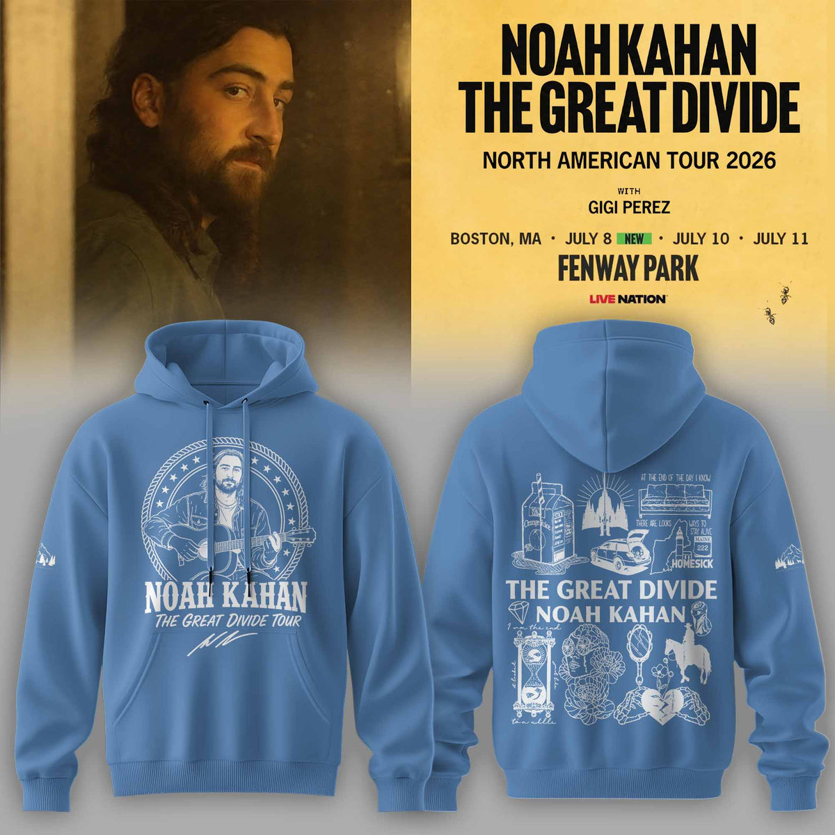The Great Divide Tour 2026 Limited Hoodie