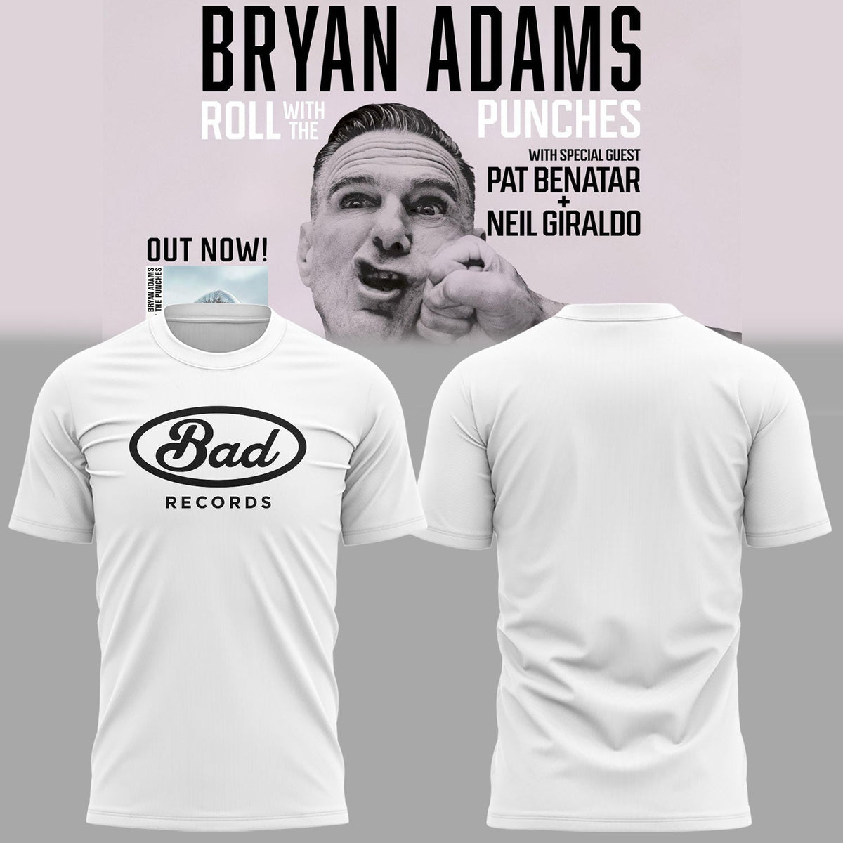 Limited Edition Roll With The Punches Tour 2026 Shirt