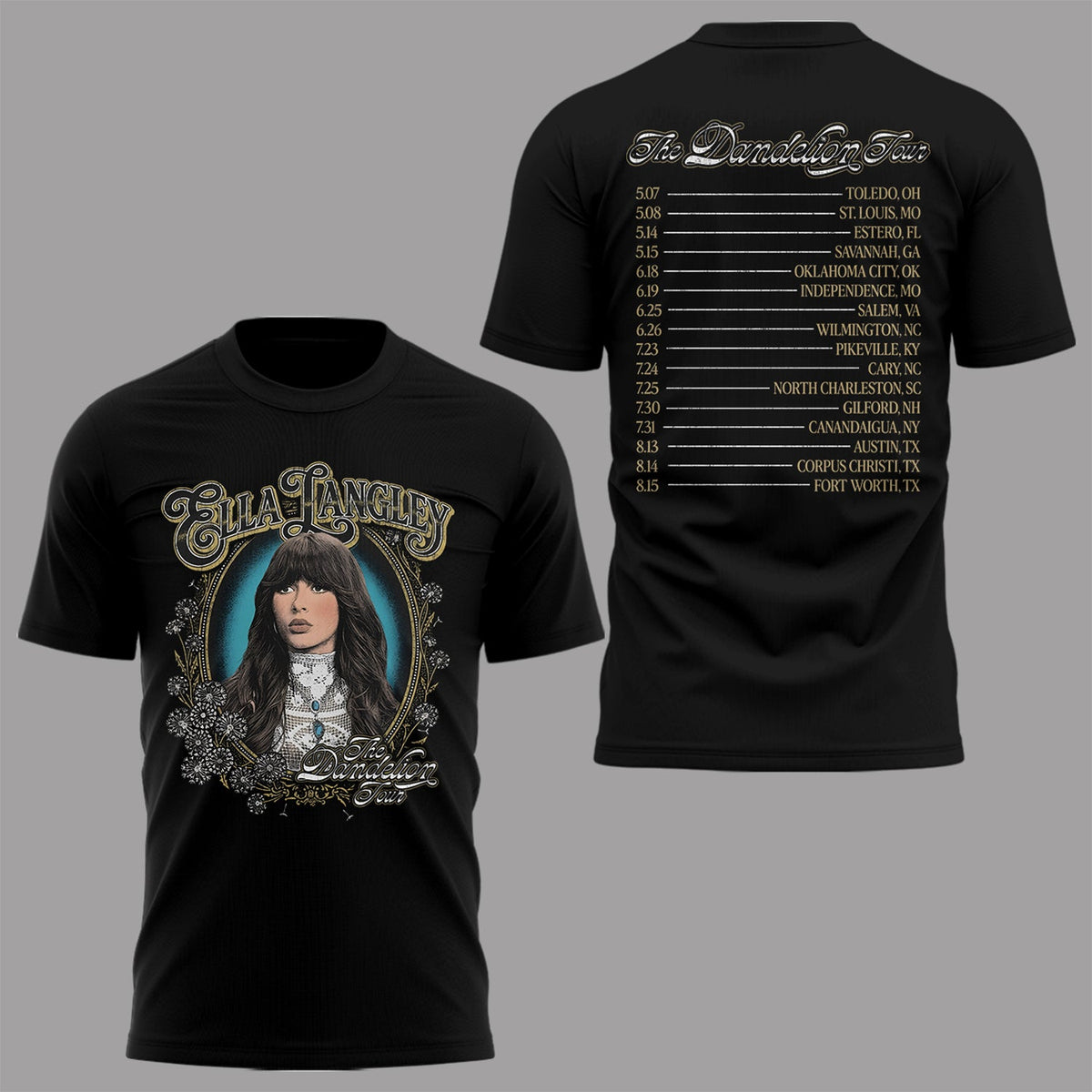 E.Langley “The Dandelion Tour” Shirt