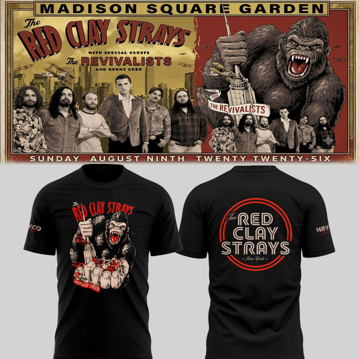Limited Edition The Grateful Tour in MSG,NYC Shirt