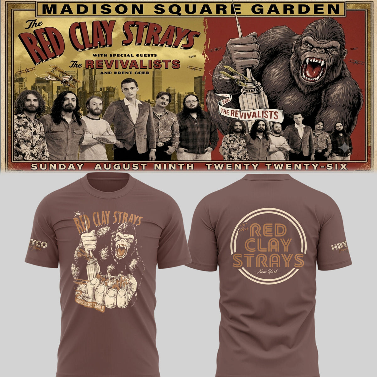 Limited Edition The Grateful Tour in MSG,NYC Shirt