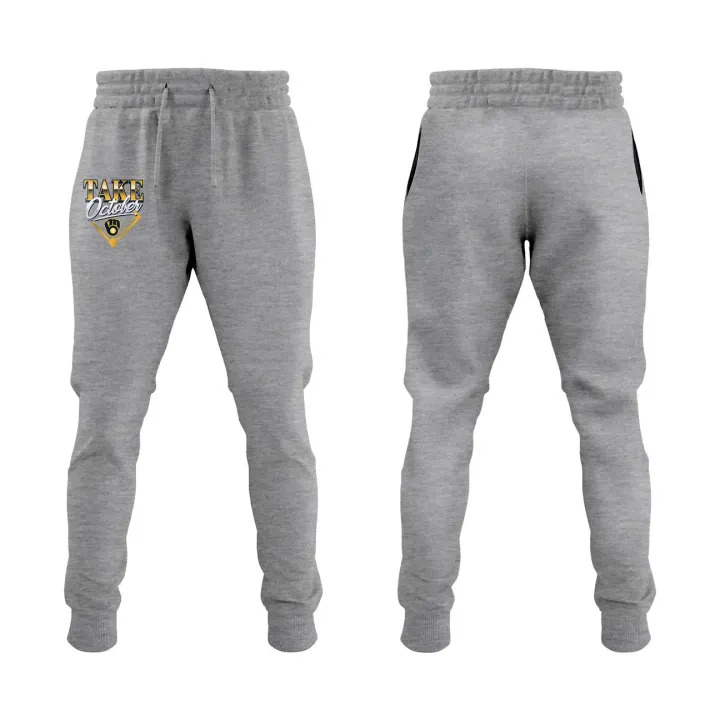01.38. (Adult & Kids) Milwaukee Brewers Gray 2026 Division Series Champions Take October Hoodie