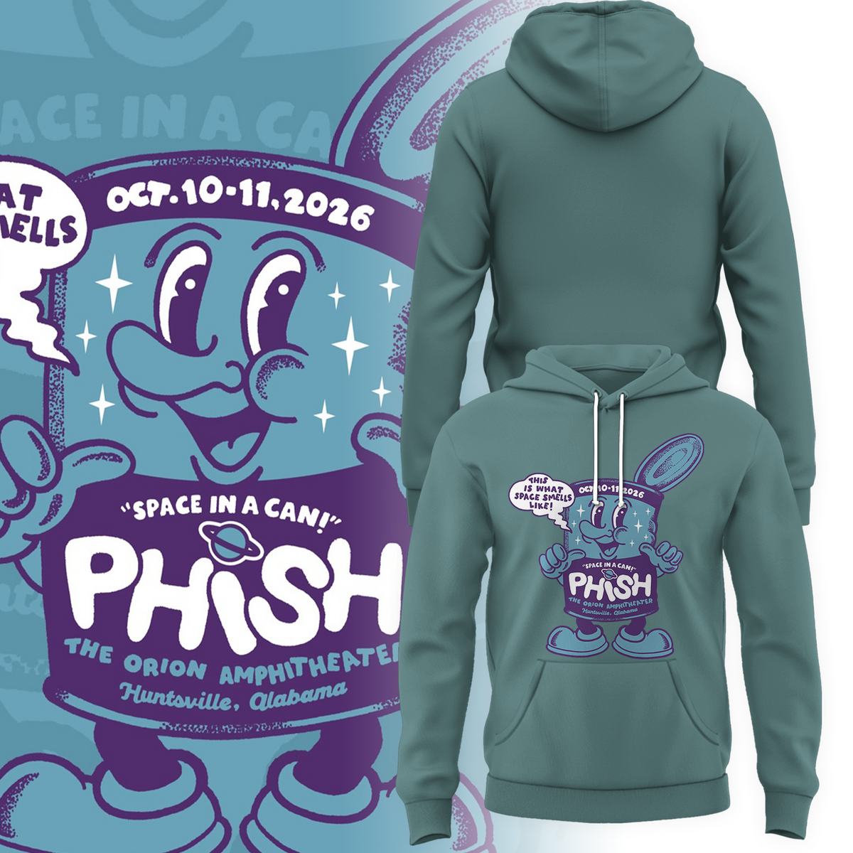Limited Edition Huntsville '26 Event at Huntsville, Alabama 🎸🐠 Hoodie