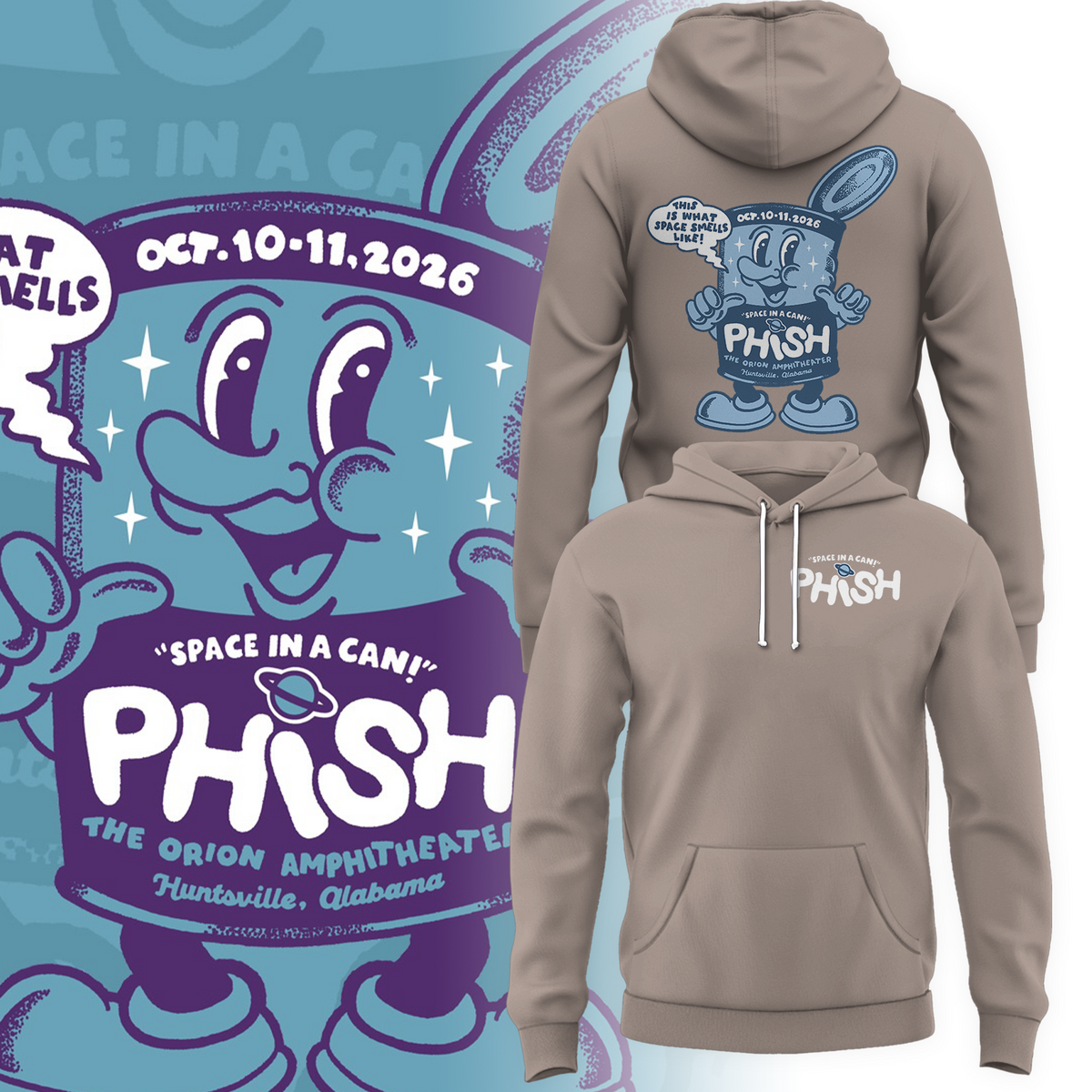 Limited Edition Huntsville '26 Event at Huntsville, Alabama 🎸🐠 Hoodie