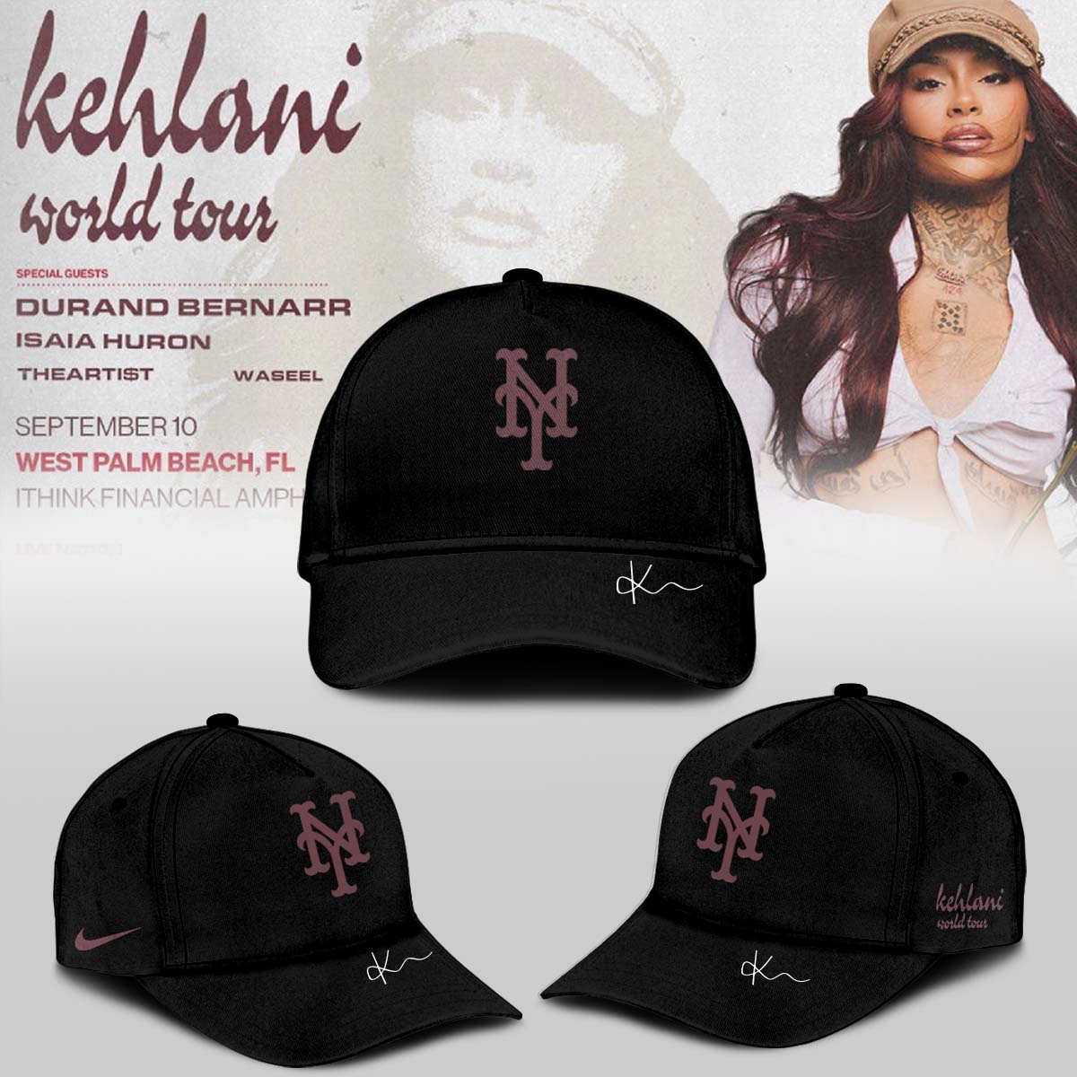 Kehlani World Tour Limited Edition Signature – Jersey 4