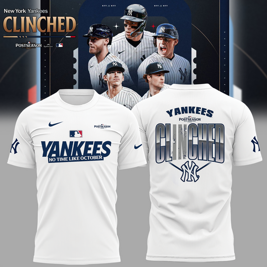 Limited Edition NY Postseason 2026 Clinched T-shirt