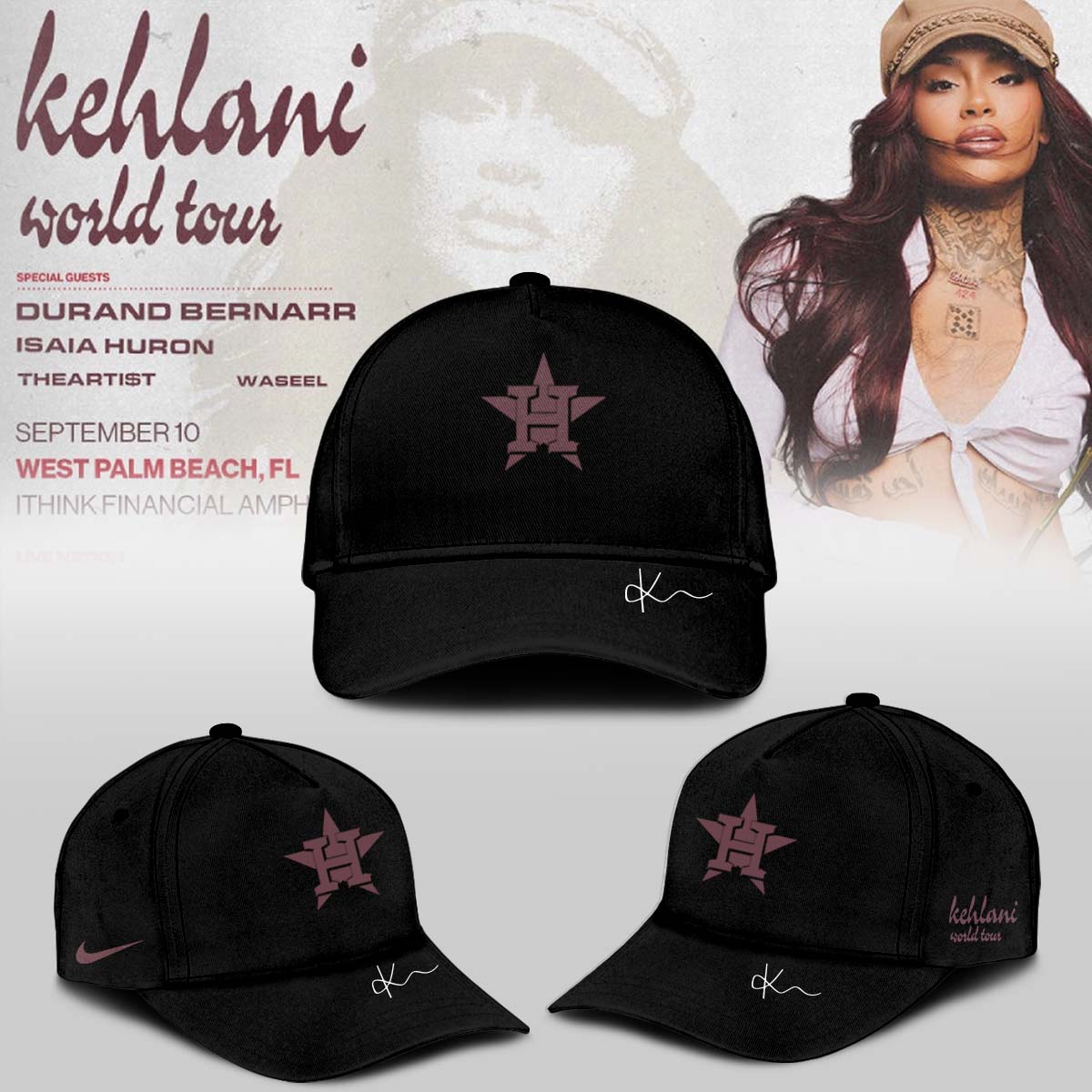 Kehlani World Tour Limited Edition Signature – Jersey 3