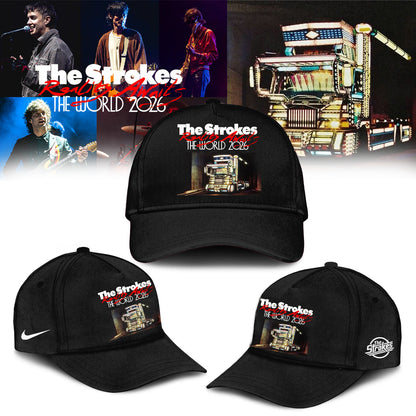,,,The Strokes Reality Awaits World Tour 2026 Limited Edition Signature – Hoodie