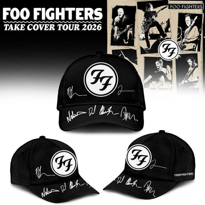 FF ”Take Cover Tour 2026” Limited Edition Signature – Zip Hoodie
