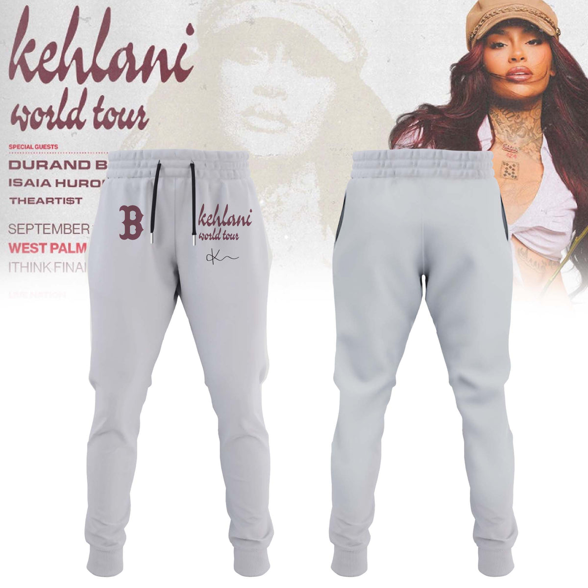 Kehlani World Tour Limited Edition Signature – Jersey 2