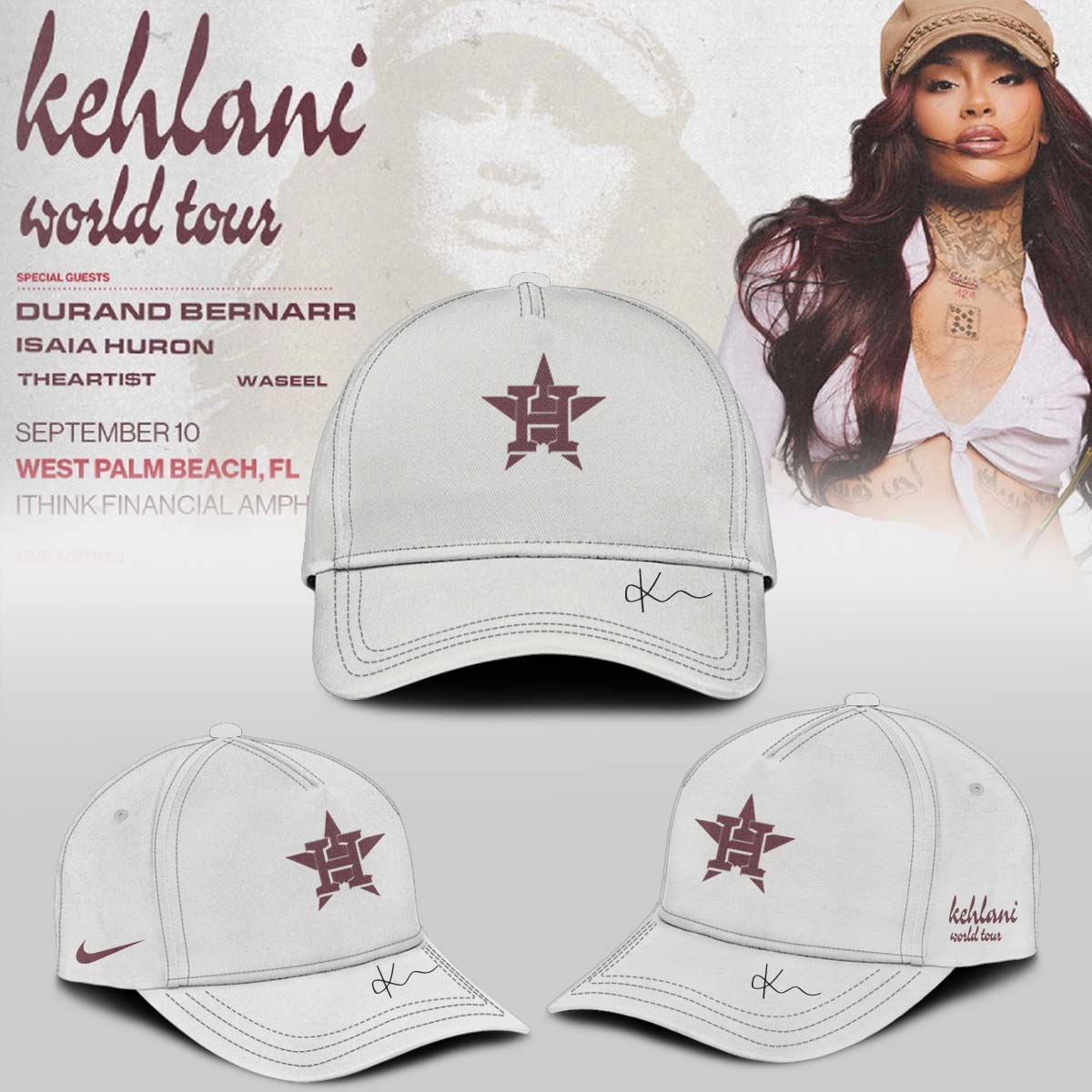 Kehlani World Tour Limited Edition Signature – Jersey 2