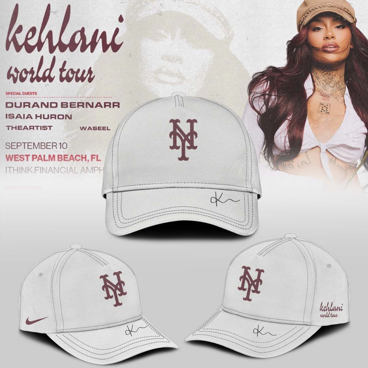Kehlani World Tour Limited Edition Signature – Jersey 2