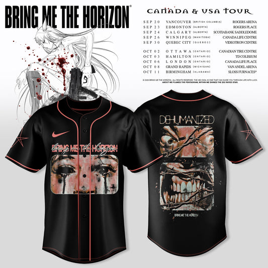 BRING ME THE HORIZON — CANADA & USA TOUR JERSEY