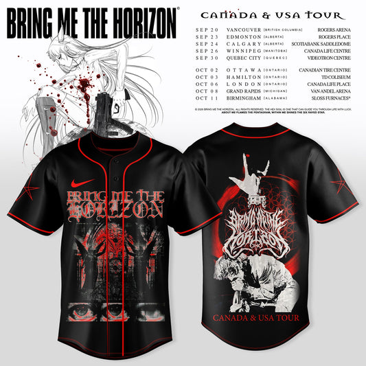BRING ME THE HORIZON — CANADA & USA TOUR JERSEY