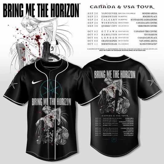 BRING ME THE HORIZON — CANADA & USA TOUR JERSEY