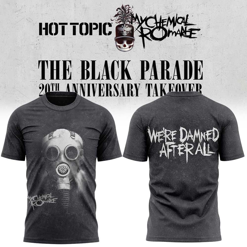 . My Chemical Romance Celebrate the 20th anniversary Of 2026 Shirt V3