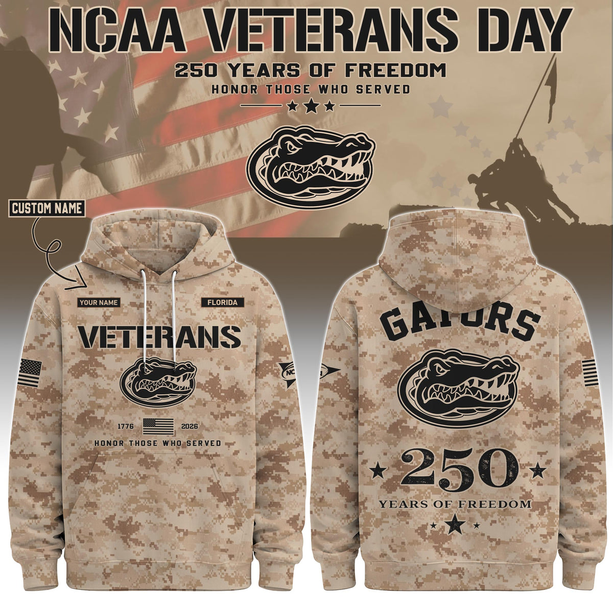 FLA Special Veterans Day 2026 Limited Edition Hoodie