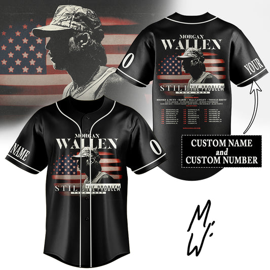 Limited Edition Morgan Wallen “Still The Problem Tour” Jersey