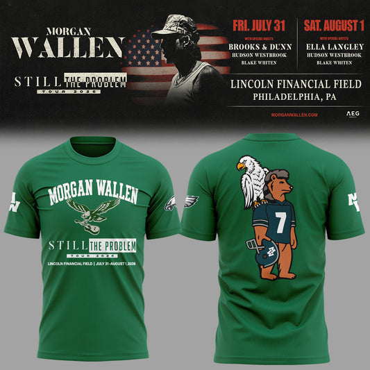 Limited Edition Still The Problem Tour 2026 At Lincoln Financial Field Shirt