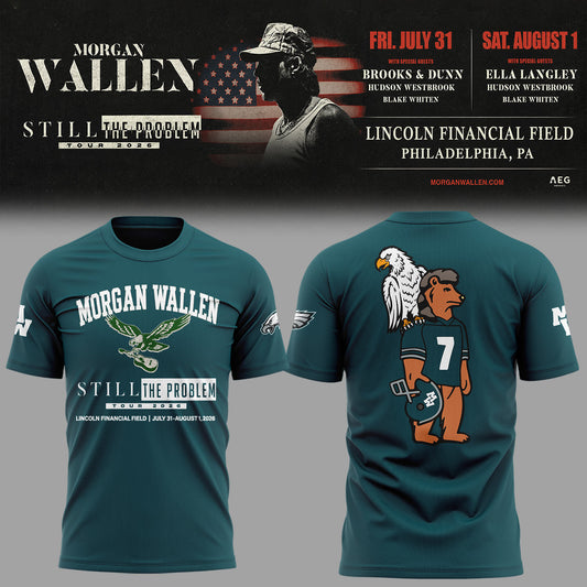 Limited Edition Still The Problem Tour 2026 At Lincoln Financial Field Shirt
