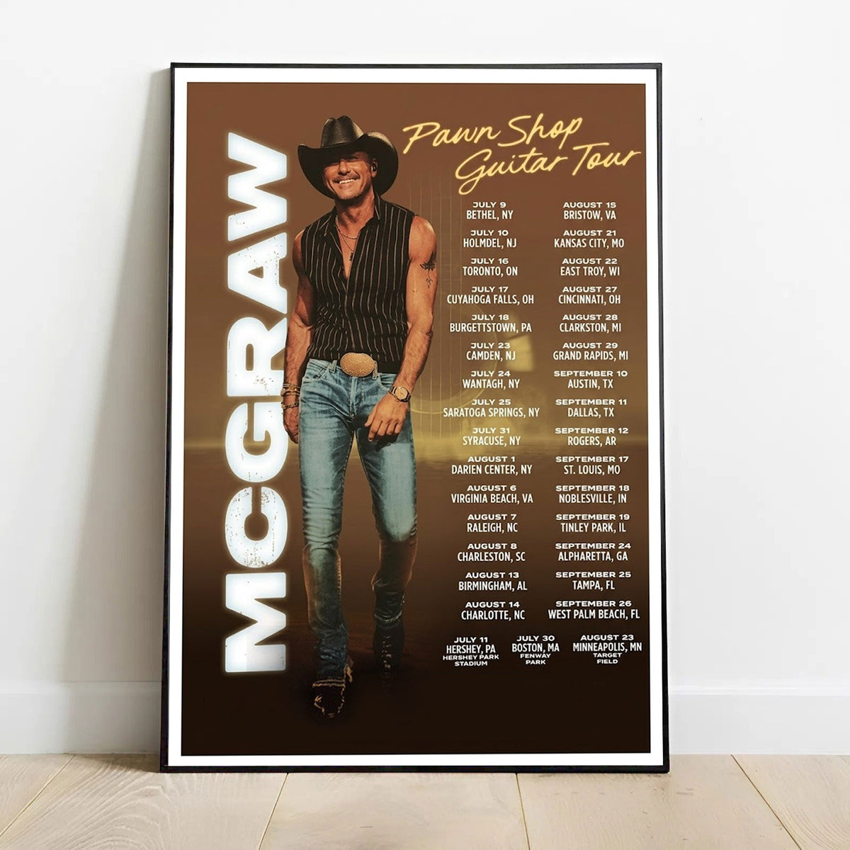 McGraw 🤠🎤 “Pawn Shop Guitar Tour 2026” in Bethel Poster