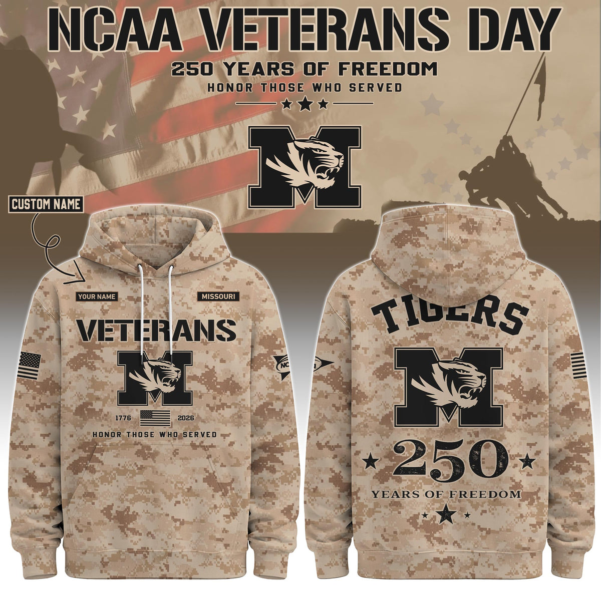 MIZ Special Veterans Day 2026 Limited Edition Hoodie