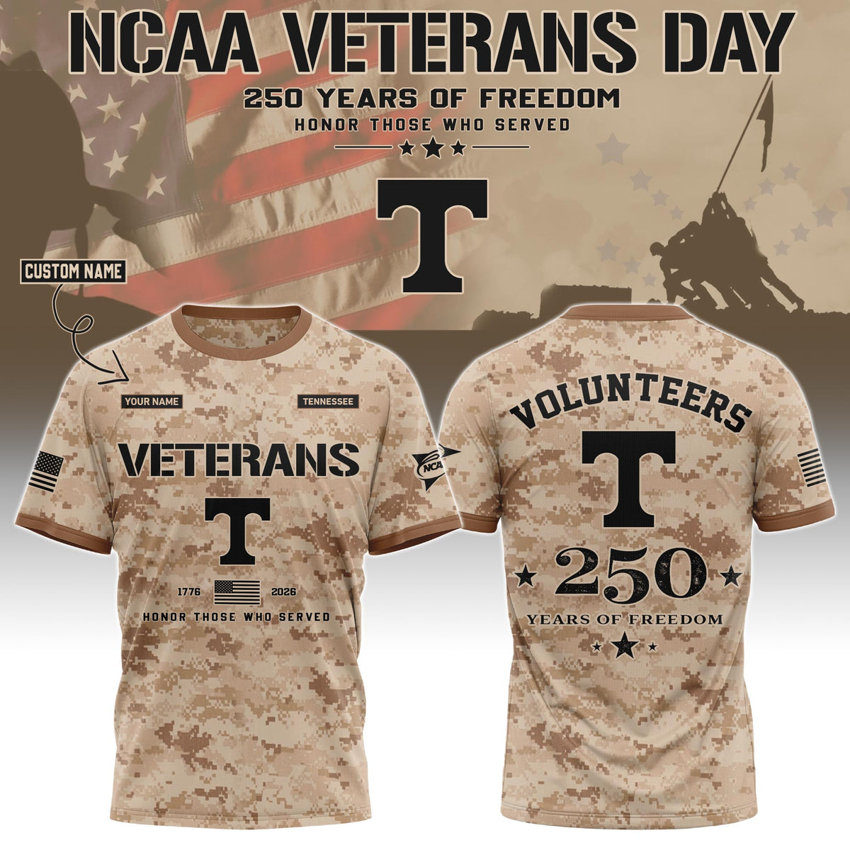 TEN Special Veterans Day 2026 Limited Edition T.shirt