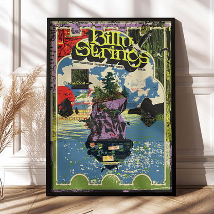 Limited Edition Billy Strings tour 2026 poster