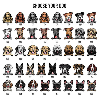 Personalized Dog Door Hanger: Spoiled Dogs Household Staff Wood Sign