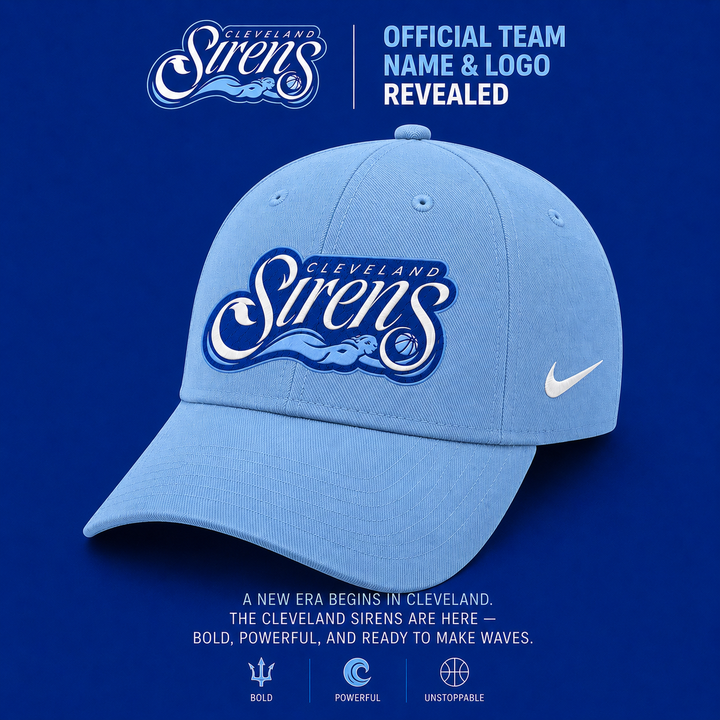 Cleveland Sirens Black  Hoodie