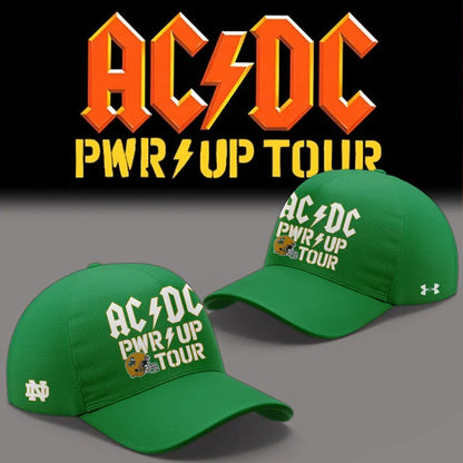 Limited Hoodie Power Up Tour 2026 - AC/DC x Notre Dame Football Hoodie