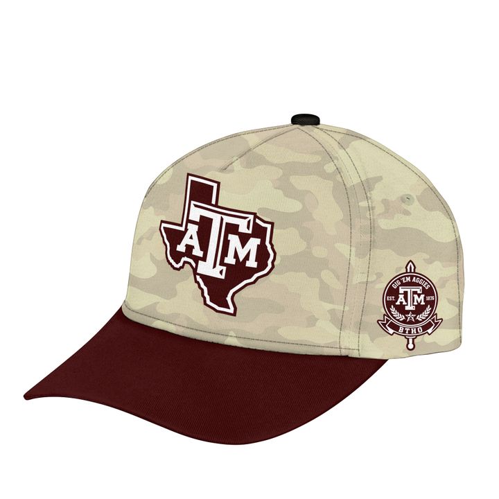 Texas A&M Aggies Honor & Support Camo Sweatshirt