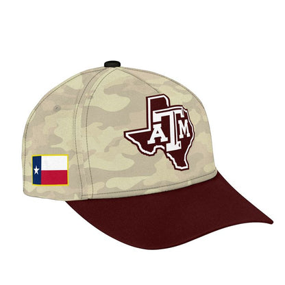 Texas A&M Aggies Honor & Support Camo Long Tee