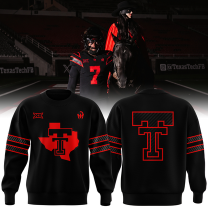 Special New Texas Tech Football "Let's Ride" Uniform Sweat
