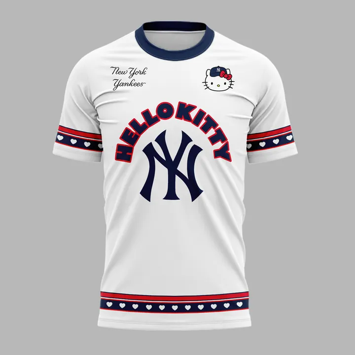 12. New York Yankees x Hello Kitty Game Night 2026 T-Shirt