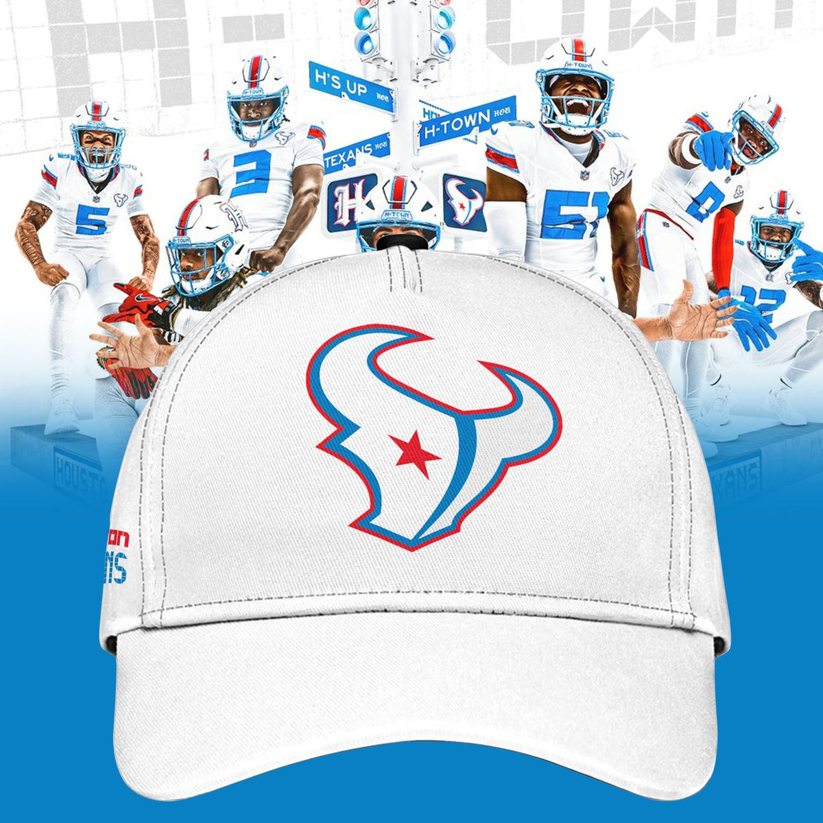 Limited Edition H‑Town Rivalries Custom Football Jersey
