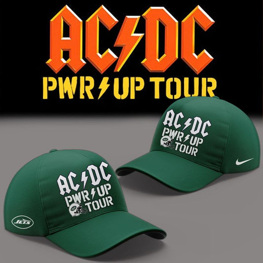 01. Black Cap AC/DC - Exclusive New York - New Jersey Event Shirt - POWER UP TOUR 2026 Cap
