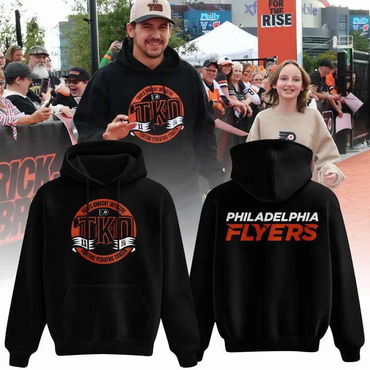 Philadelphia Flyers “TK-O Cancer” Hoodie