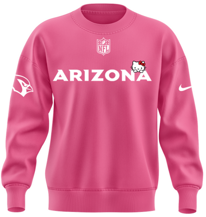 Arizona Cardinals Hello Kitty 2026 Limited Edition Sweater