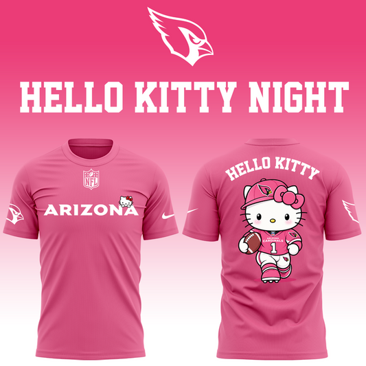 Arizona Cardinals Hello Kitty 2026 Limited Edition T-Shirt