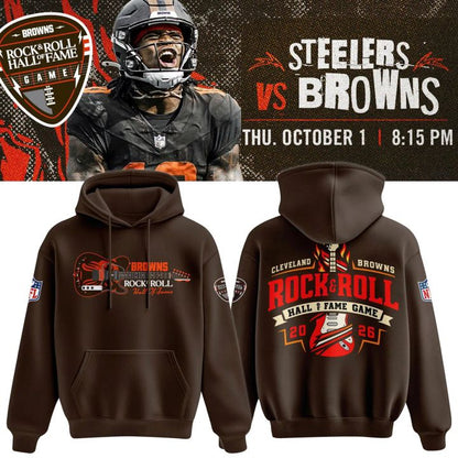 Men's Cleveland Browns Rock and Roll Hall of Fame Game Hoodie