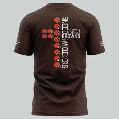 Cleveland Browns — Cleveland Land for Christ T-Shirt