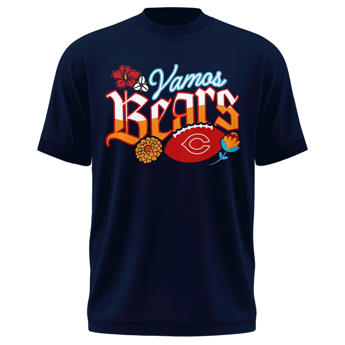 Chicago Bears 2026 Latino Heritage Month "Vamos Bears" Tee