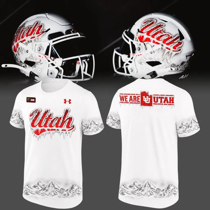 Limited Edition Utah Utes Football White Out T-Shirt 2026