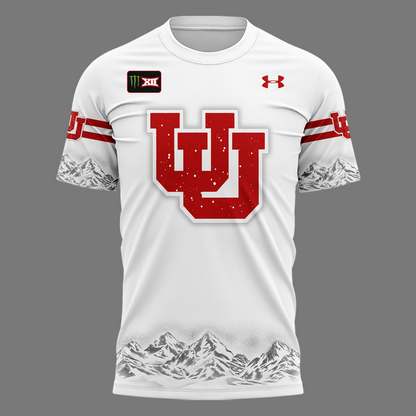 2.Limited Edition Utah Utes Football White Out T-Shirt 2026
