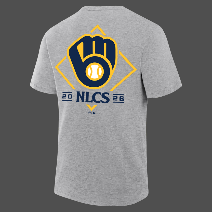 Milwaukee Brewers 2026 Division Series Champions Distressed Locker Room Take October T-Shirt