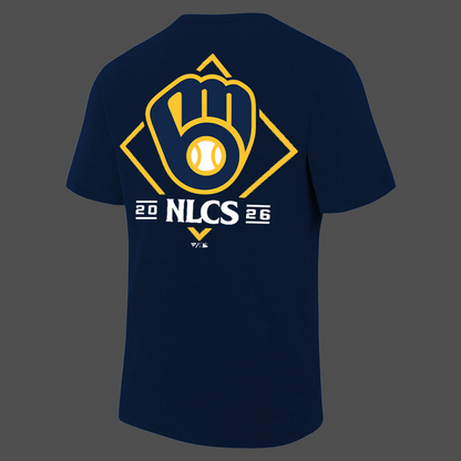 Milwaukee Brewers 2026 Division Series Champions Distressed Locker Room Take October T-Shirt